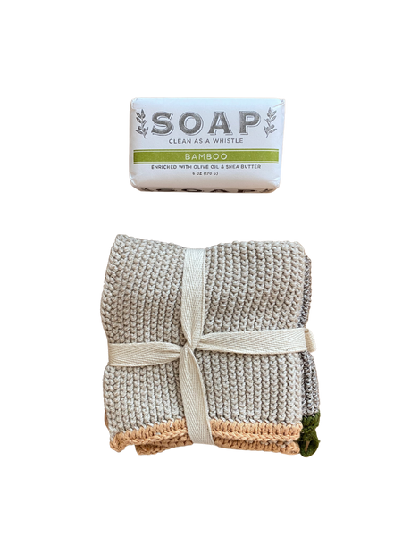 Soap & Washcloth Gift Bundle