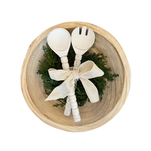 Salad Bowl & Server Holiday Gift Bundle