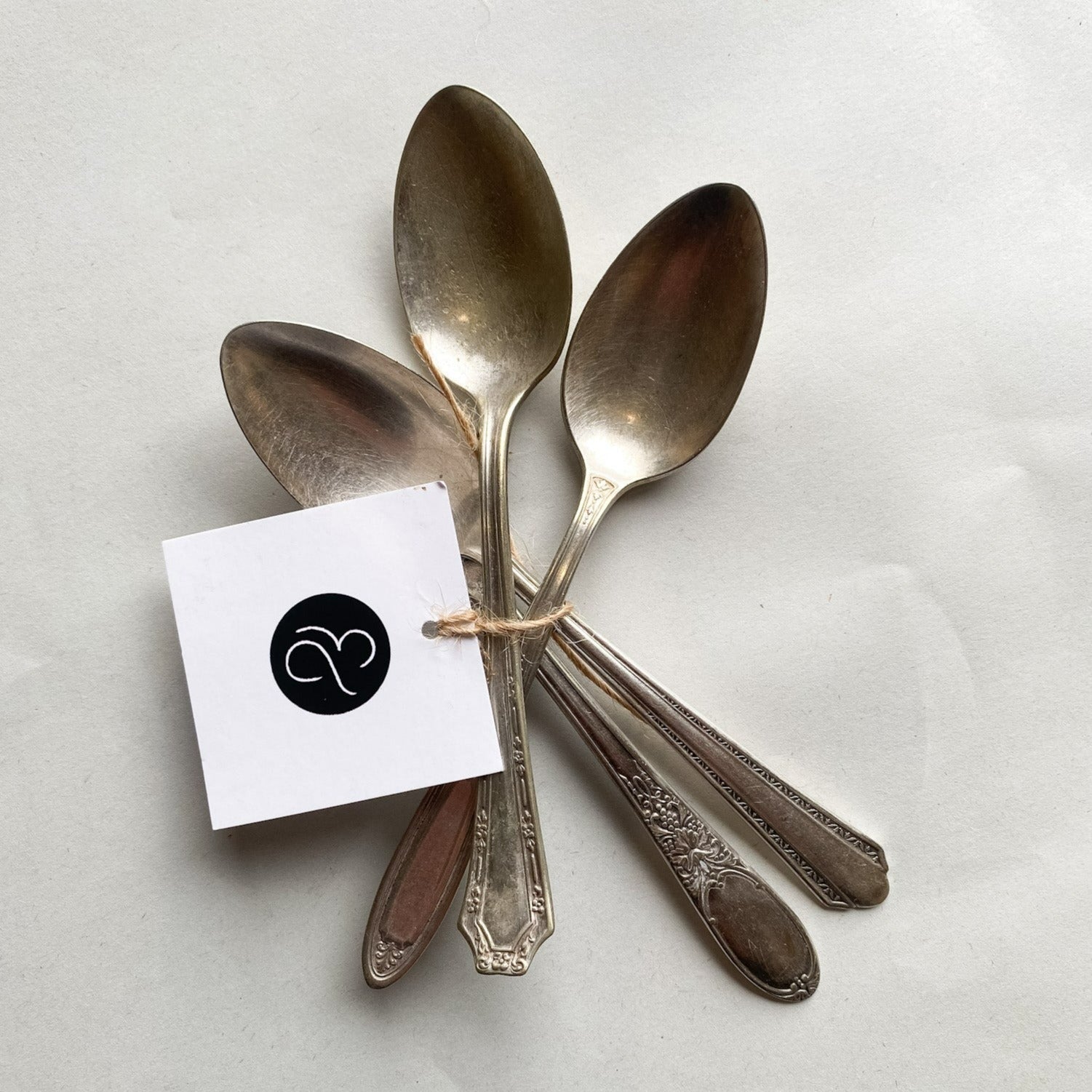 FOUND Set of Silver Spoons | Set of 4