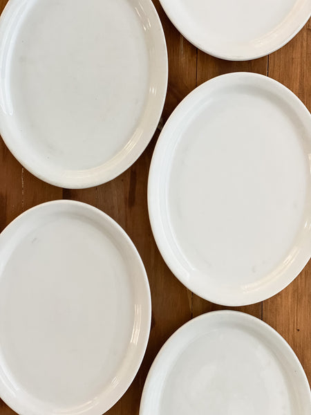 FOUND Vintage Porcelain Platters