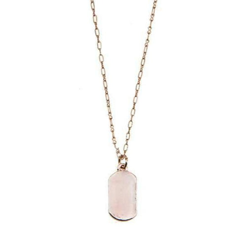 Dainty Tag Necklace