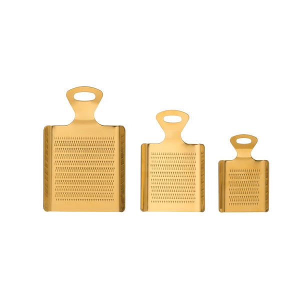 Gold Graters | Set of 3